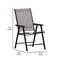 Flash Furniture Paladin Brown Outdoor Folding Patio Sling Chair, 2PK 2-TLH-SC-044-BR-GG - alternate 8